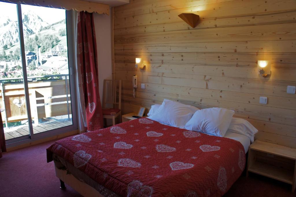 Hotel Adret Les Deux Alpes Oda fotoğraf